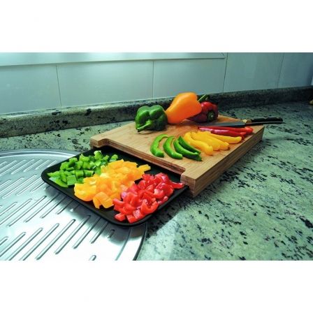 Jocca Tabla de Cortar 1635 con Bandeja Jocca Tabla de Cortar 1635 con Bandeja